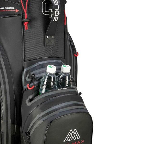 Big max aqua silencio 4 cartbag black - waterdichte golftas kopen - Afbeelding 4