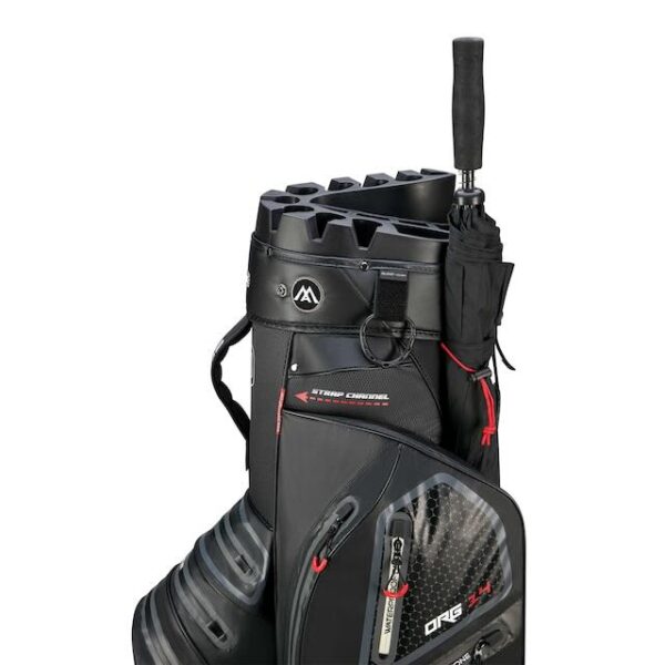 Big max aqua silencio 4 cartbag black - waterdichte golftas kopen - Afbeelding 6