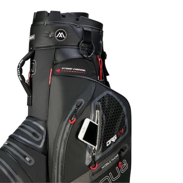 Big max aqua silencio 4 cartbag black - waterdichte golftas kopen - Afbeelding 7