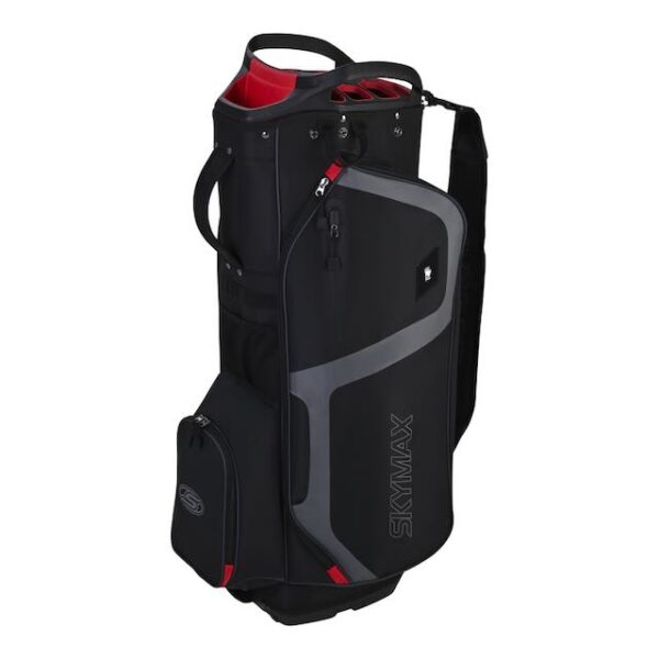 Skymax cartbag black red grey
