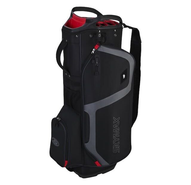 Skymax cartbag black red grey