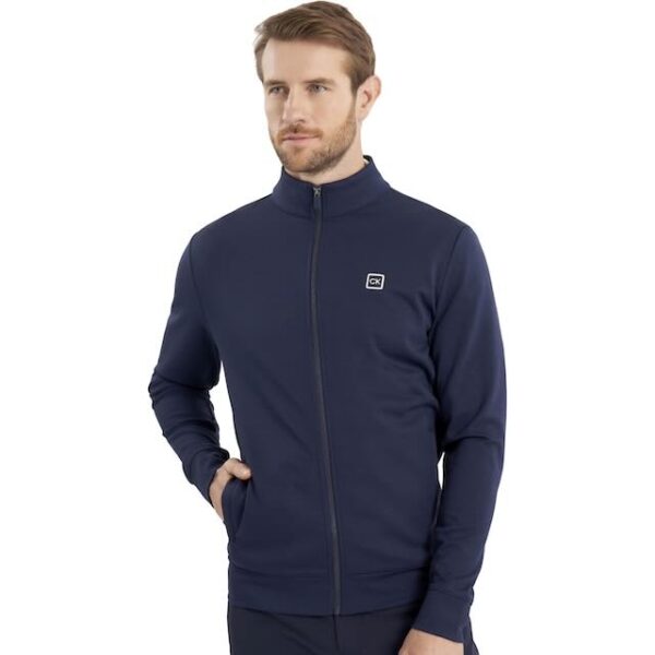 Calvin klein Concord full zip sweater navy - Afbeelding 5