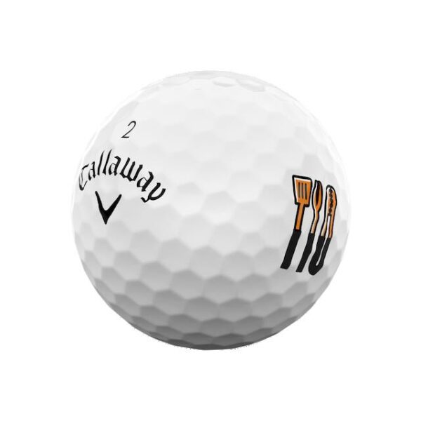 Callaway super soft golfballen grill master wit - Afbeelding 4