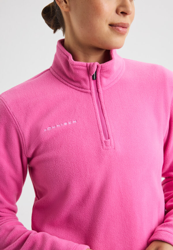 Röhnisch Polar fleece midlayer rose