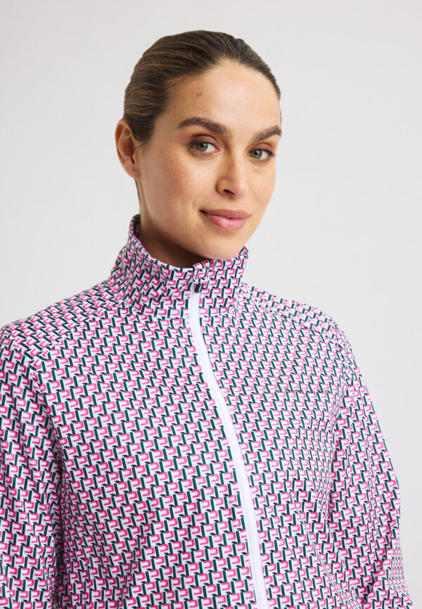 Röhnisch Lorraine wind jacket logo rose