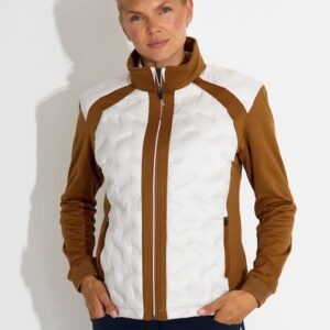 Abacus Portrush hybrid jacket cognac