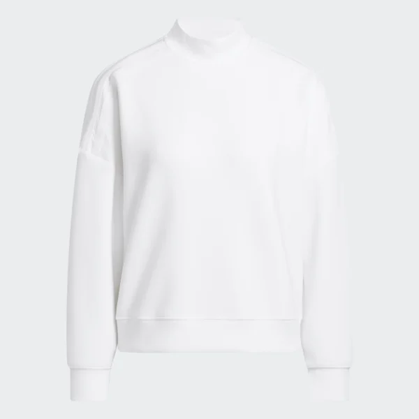 Adidas golf sweater white
