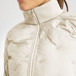 Röhnisch Padded windbreaker jacket oatmeal