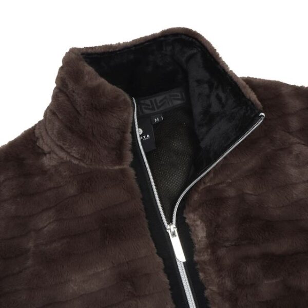 Luhta Isolahti golf vest donker bruin - Afbeelding 5