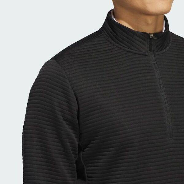 Adidas heren golf pullover black - Afbeelding 5