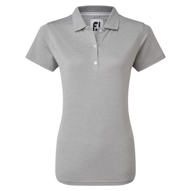 FootJoy Golfpolo voor dames met het logo van golfbaan het Woold in ton sur ton - Afbeelding 8