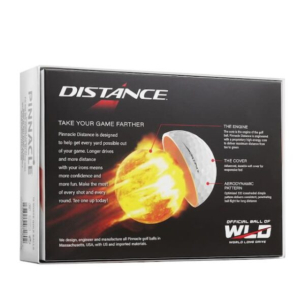 Pinnacle Distance golfballen 15 stuks wit