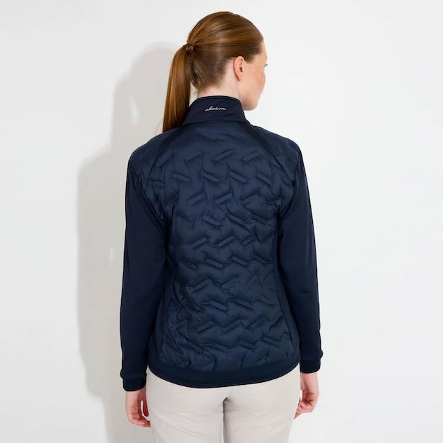 Abacus Portrush hybrid dames golf jacket navy - Afbeelding 3
