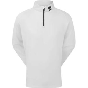 Footjoy chill out pullover white navy
