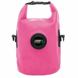 Lignum waterproof safe bag pink