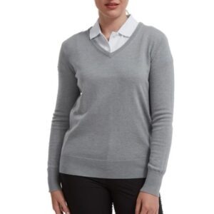 Footjoy v-neck pullover grijs
