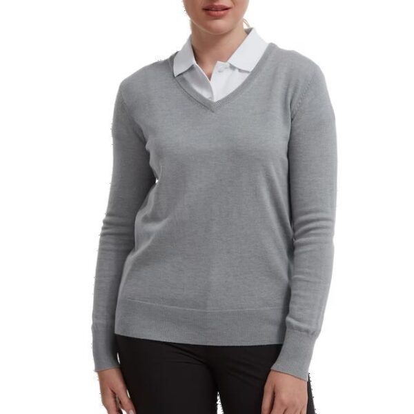 Footjoy v-neck pullover grijs