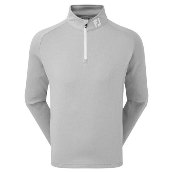 Footjoy chill out pullover voor heren met het logo van Golfbaan het Woold in ton sur ton - Afbeelding 8