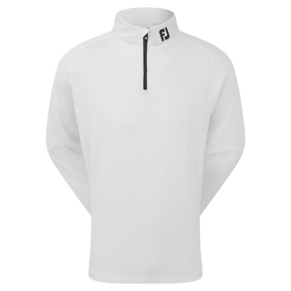 Footjoy chill out pullover voor heren met het logo van Golfbaan het Woold in ton sur ton - Afbeelding 6