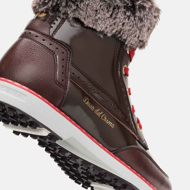 Duca del cosma Sofia golf winterlaarsje bruin - Afbeelding 6