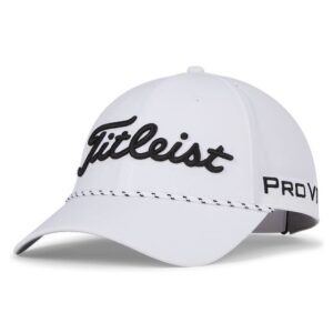 Titleist Tour Breezer golf cap white black