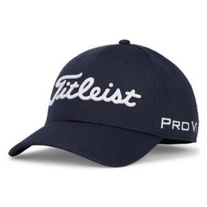 Titleist tour elite golf cap navy white
