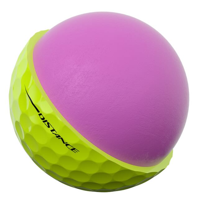 Pinnacle Distance golfballen 15 stuks geel