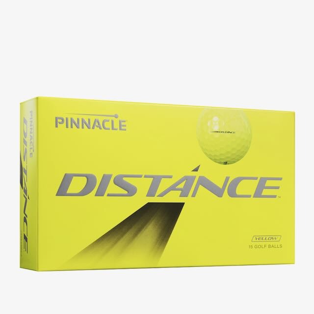 Pinnacle Distance golfballen 15 stuks geel - Afbeelding 7
