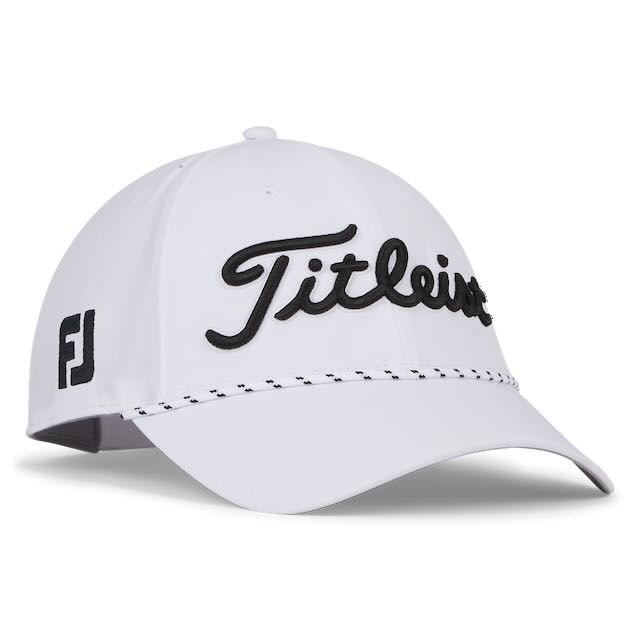 Titleist Tour Breezer golf cap white black - Afbeelding 3