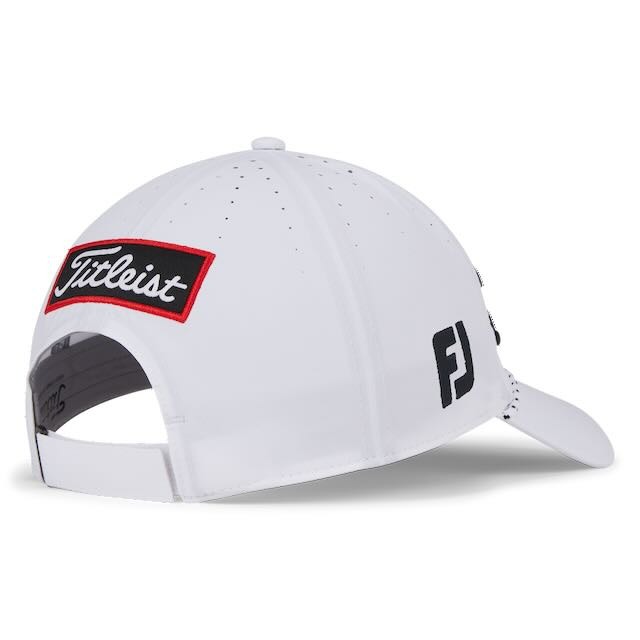 Titleist Tour Breezer golf cap white black