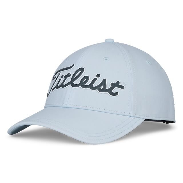 Titleist dames ball marker cap blue bird washed indigo white