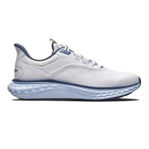 Footjoy Quantum heren golfschoen white navy blue