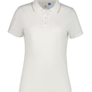Luhta Halkokari dames golf polo wit zand