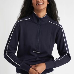Calvin Klein Quinta dames golf top met rits navy