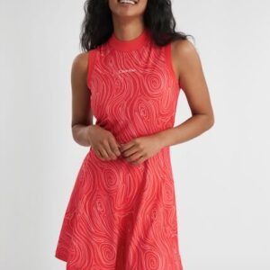 Calvin Klein Carmen golf jurkje marble print
