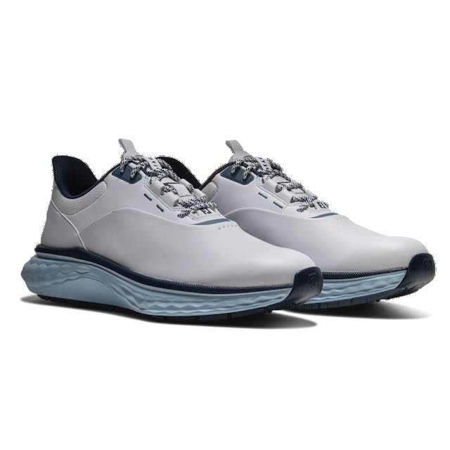 Footjoy Quantum heren golfschoen white navy blue - Afbeelding 4