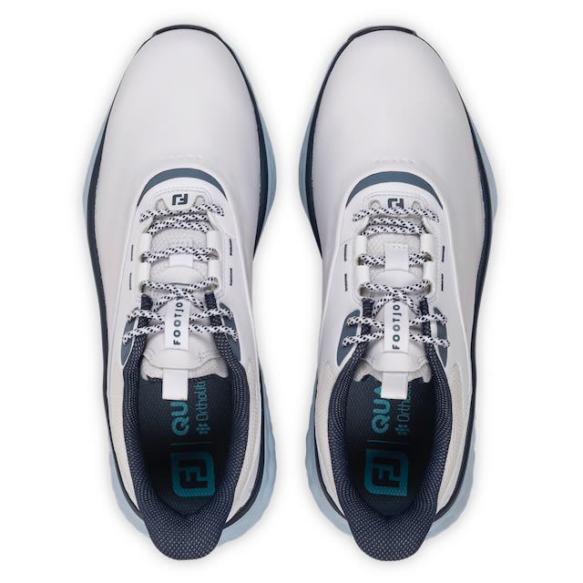 Footjoy Quantum heren golfschoen white navy blue - Afbeelding 2