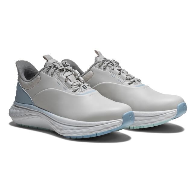 Footjoy Quantum dames golfschoenen grey white blue - Afbeelding 4