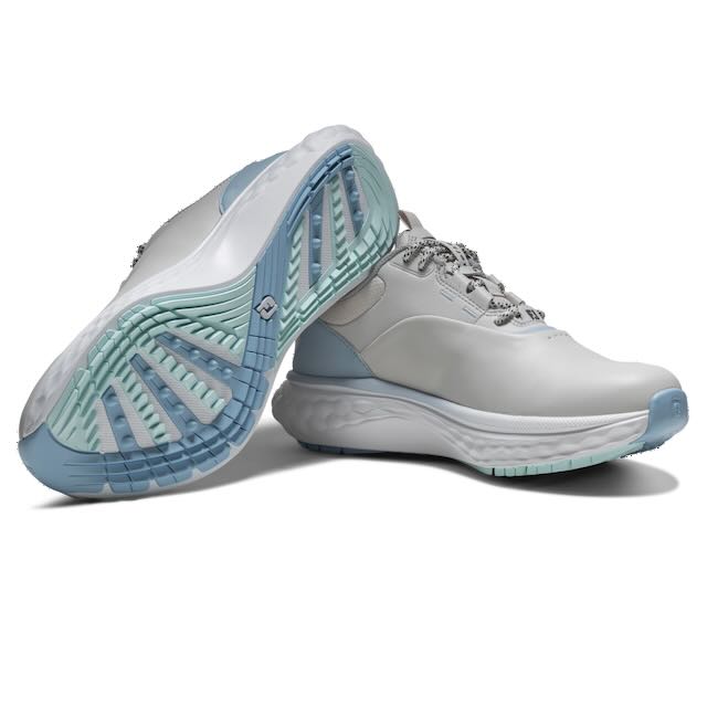 Footjoy Quantum dames golfschoenen grey white blue - Afbeelding 3