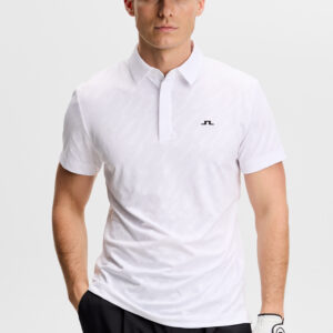 J. Lindeberg Wilhelm heren golf polo wit