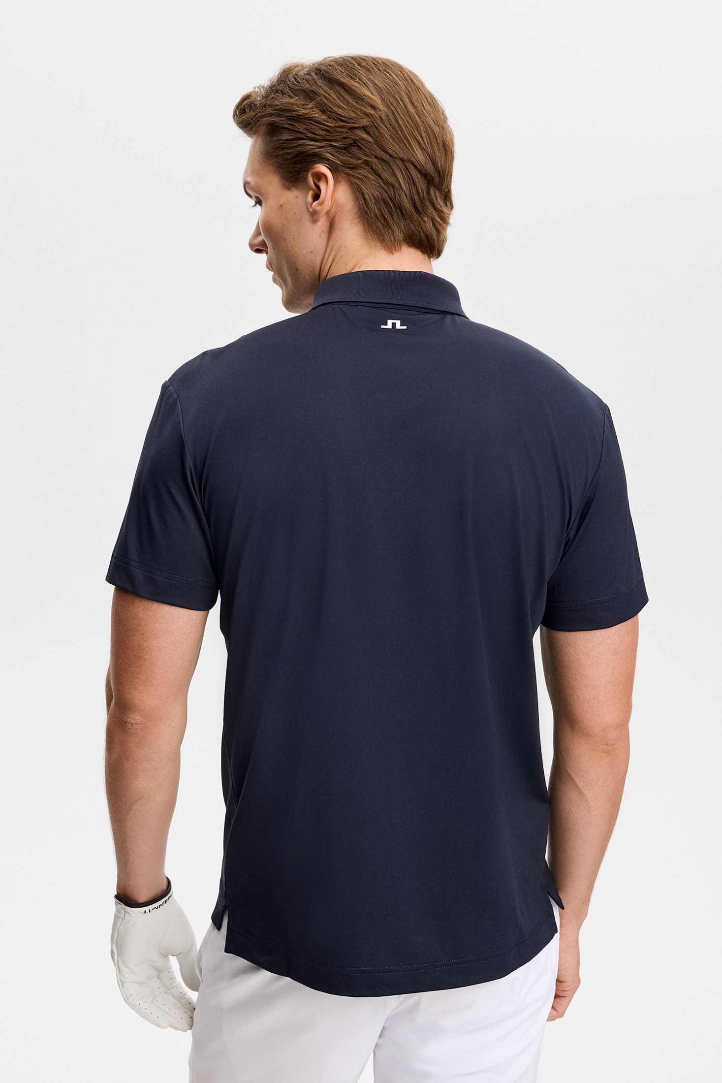 J. Lindeberg Bridge heren golf polo navy - Afbeelding 5