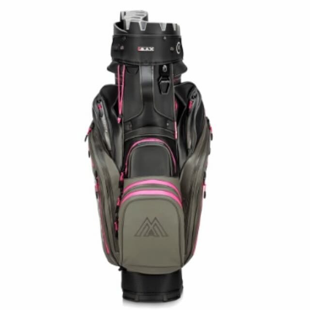 Big max Drilite Silencio 3 cartbag charcoal black fuchsia - Afbeelding 3