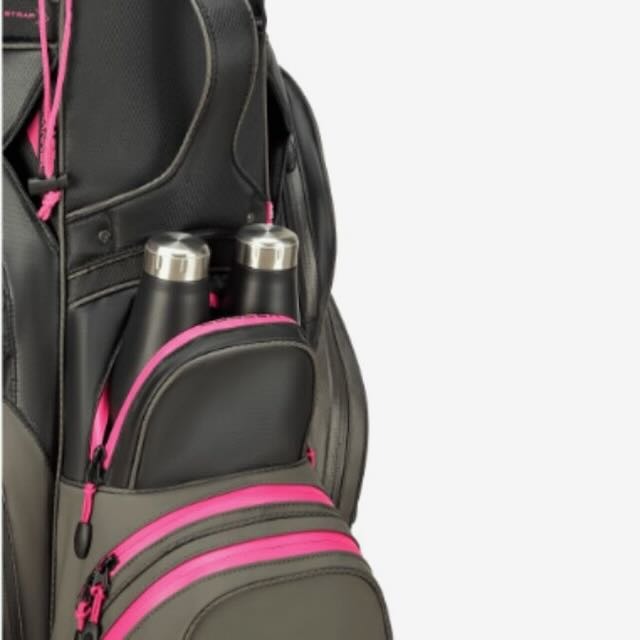Big max Drilite Silencio 3 cartbag charcoal black fuchsia - Afbeelding 7