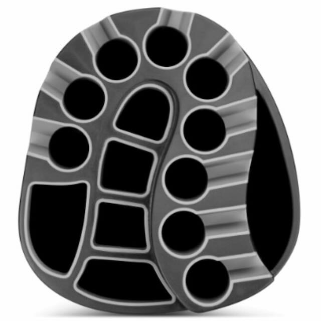 Big max Drilite Silencio 3 cartbag charcoal black fuchsia