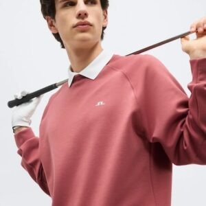 J. Lindeberg Finn crew neck golf sweater