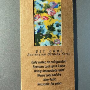 Cobber koelsjaal chiffon blue
