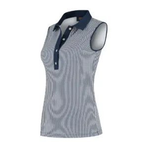 Par69 Bingo polo dark navy off white stripe
