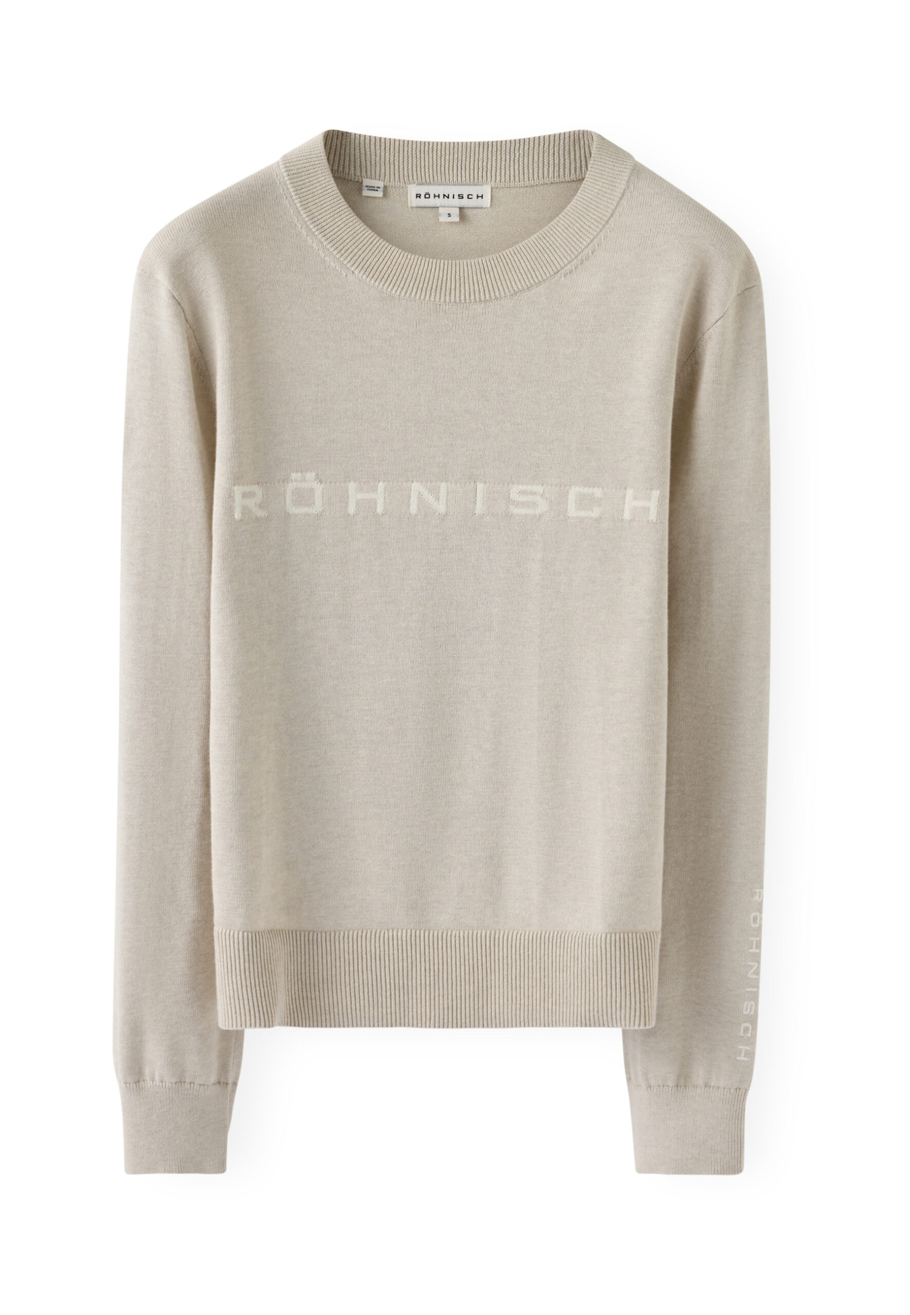 Röhnisch Team Crewneck Dames – Biologisch Katoenen Golf Sweater