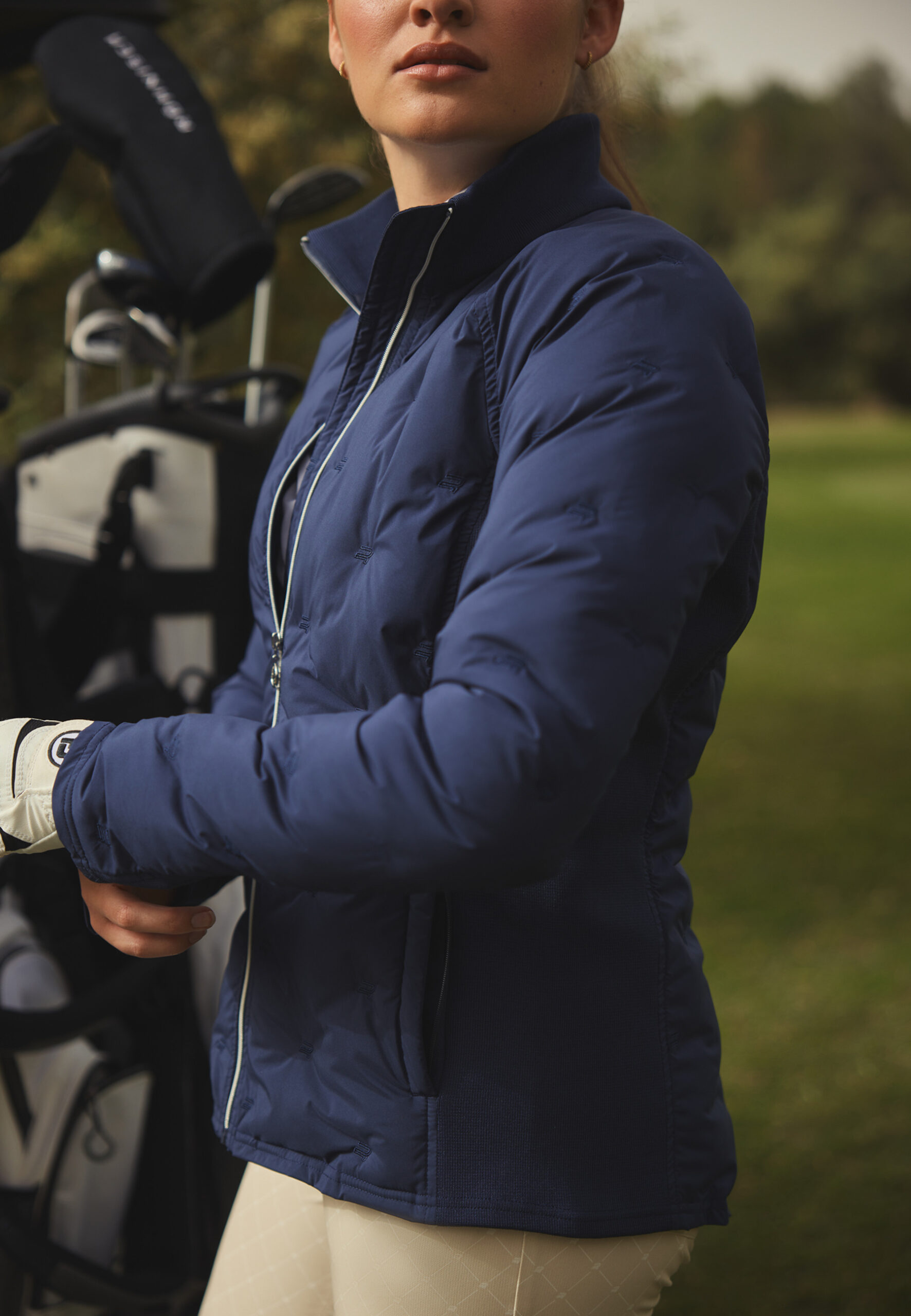 Röhnisch Padded Windbreaker Jacket Dames – Gewatteerde Windafstotende Golfjas - Afbeelding 10