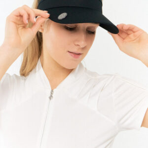 Surprizeshop telephone wire visor with magnet and ball marker black